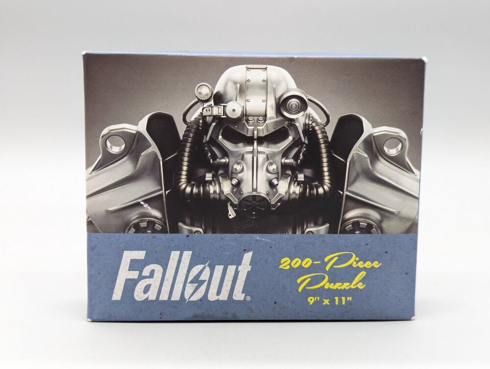Fallout 200 Piece Puzzle Jigsaw 9“ X 11“ Bethesda USAopoly T-60 Power Armor